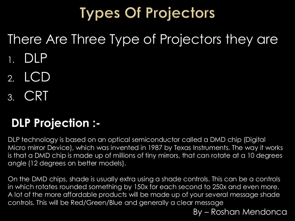 All about projector