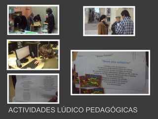 Actividades lúdico pedagógicas