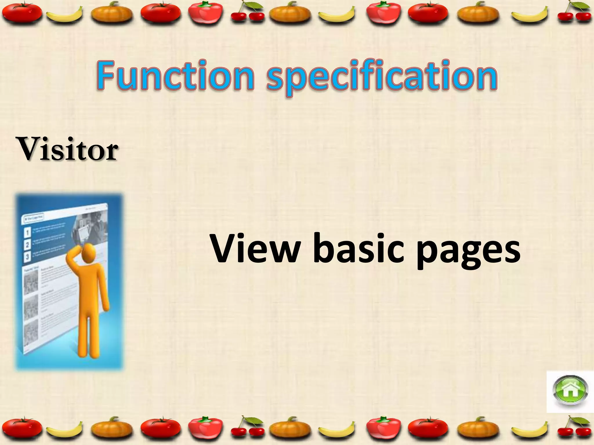 Visitor
View basic pages
 