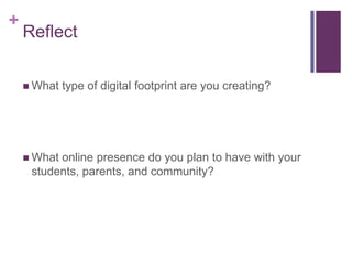 Cyber SafetyAs a classroom teacher, what is your responsibility when it comes to the safety of your students as they are using technology in your classroom?  Outside your classroom?How might you handle issues such as: