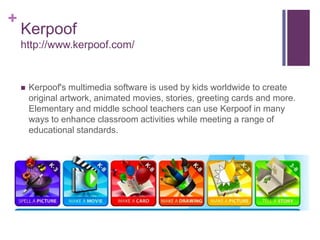 Weeblyhttp://education.weebly.comWhat can I do with Weebly?Easily create a classroom website & blogManage your students' accountsAccept homework assignments onlineKeep your parents up to date