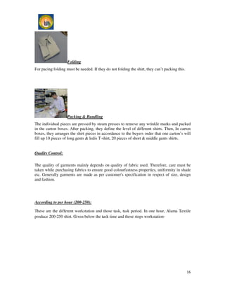 Production process of Shirt | PDF