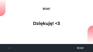 Dziękuję! <3