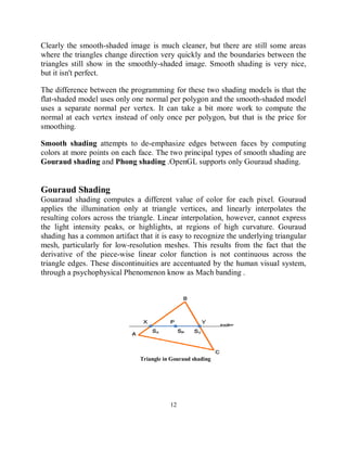 Linear Programming Shading Phong Shading over any Polygonal Surface | PDF