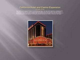  Mirage Hotel and Casino – Las Vegas, NevadaVEER Towers – City CenterThe Veer Tower at City Center constructed with 37 stories to house 337 luxury Las Vegas High Rise Condo units ranging from 500 to 1,500 square feet. The floor plans on offer include a couple of studios and one, two & three bedroom suites. Inclined at five degree from center, Veer’s pair of glass towers convey a distinct sense of movement—and respond to each other to bring their shared space alive. 