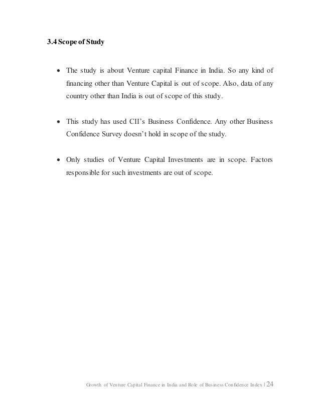venture capital research paper