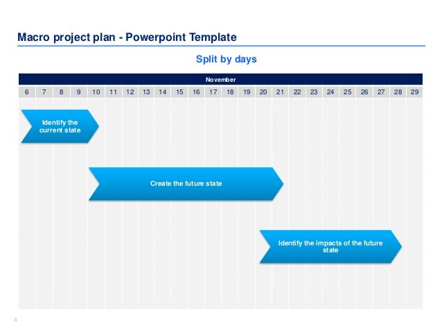 high level project plan excel template