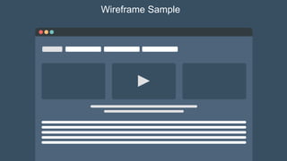Wireframe Sample
 