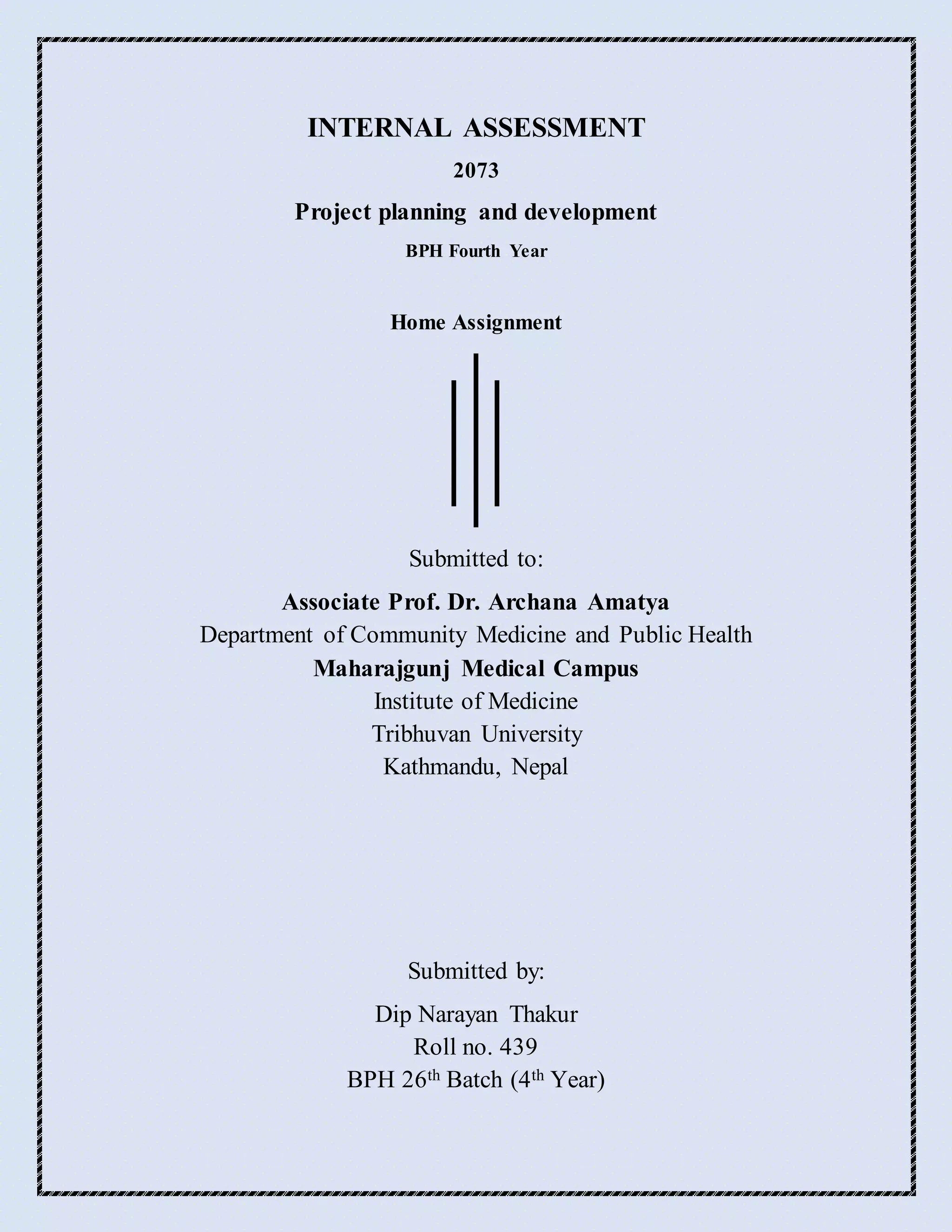 SBA strengthening project planning using logical framework analysis in
