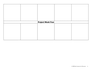 Project Week Four




                    © 2008 Buck Institute for Education   6
 