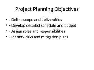 Define Project Planning Project_Planning_Full_70_Slides with tools.pptx