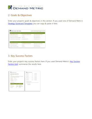 Project Plan template | PDF