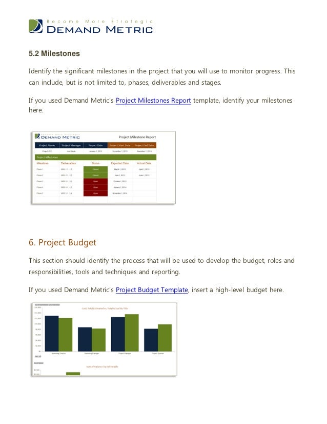 project plan template