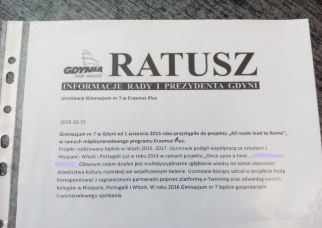 Article about the project - Polish team