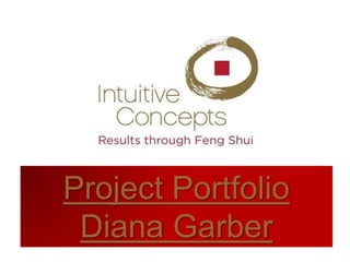 Project PortfolioProject Portfolio
Diana GarberDiana Garber
 