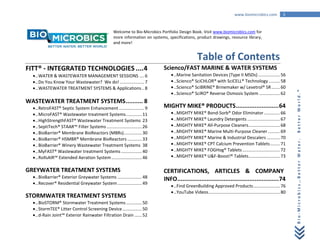 Bio-Microbics Products & Projects Portfolio Book | PDF