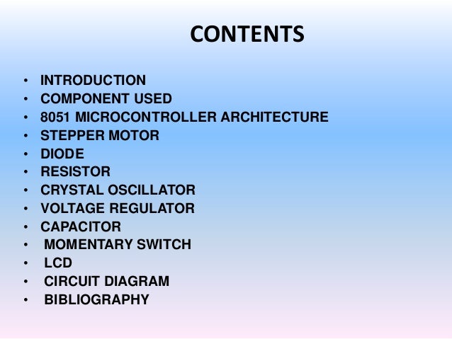 pic microcontroller ppt free download Embedded systems.