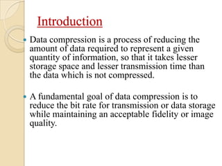 Project pptVLSI ARCHITECTURE FOR AN IMAGE COMPRESSION SYSTEM USING ...