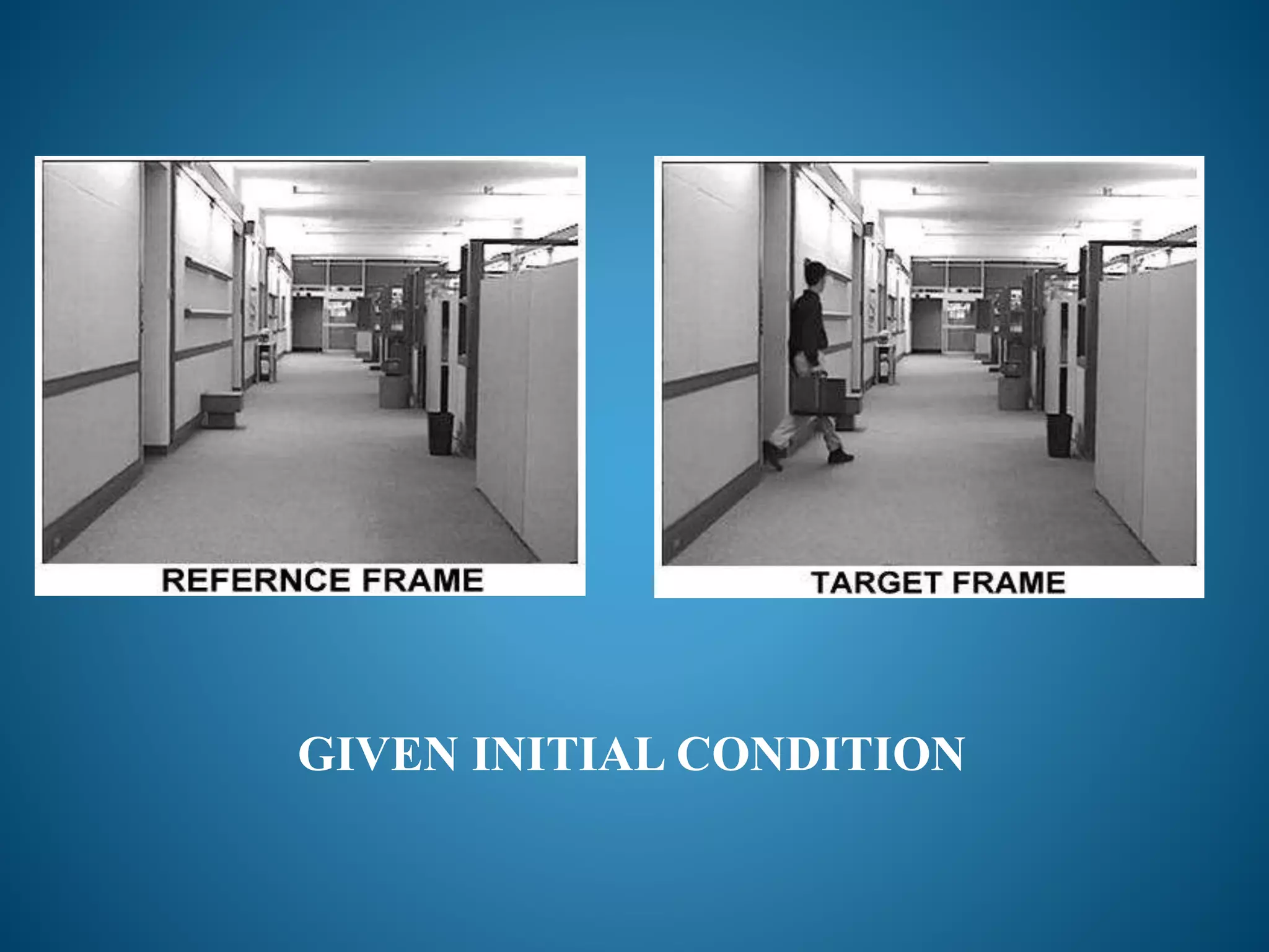 GIVEN INITIAL CONDITION
 