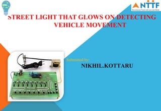 Street light controlling using Microcontroller | PPTX