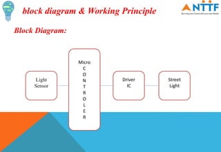 Street light controlling using Microcontroller | PPTX