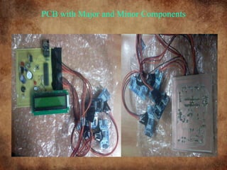 PCB with Major and Minor Components
 