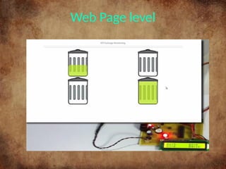 Web Page level
 
