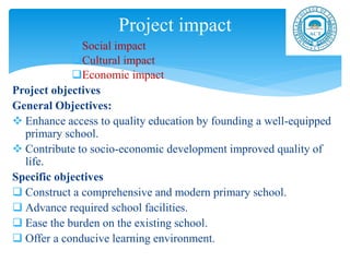 Primary school establishment project proposal ppt.pdf