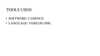 DESIGN OF A 16-BIT HARVARD STRUCTURED RISC PROCESSOR IN CADENCE ...