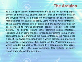 GSM Based SMS fire alert system | PPTX | Home Security | Home & Garden
