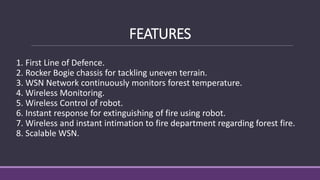 Wireless Sensor Network Assisted Forest Fire Detection and control ...