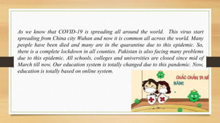 Online Education System During COVID | PPTX