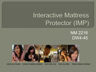 Interactive Mattress Protector (IMP) NM 2216  DW4-45 