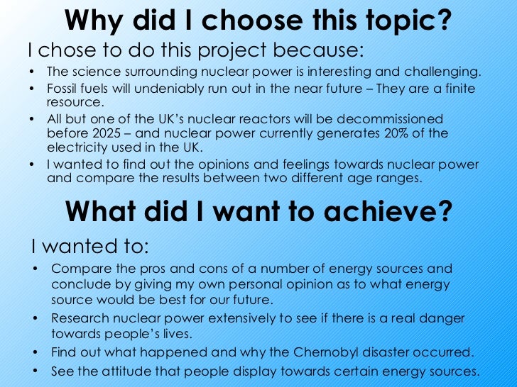 Project presentation