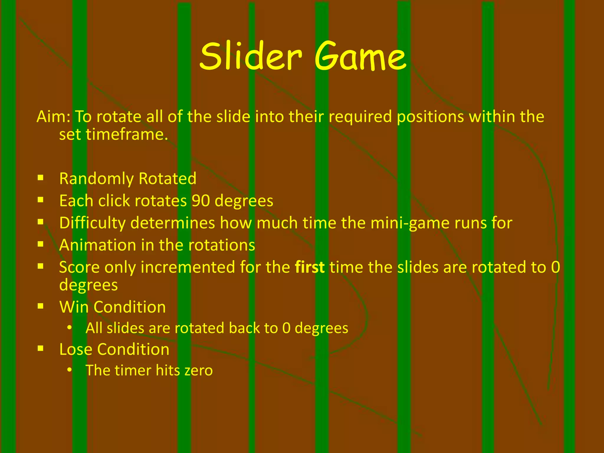 Evolution Explosion - Final Year Project Presentation