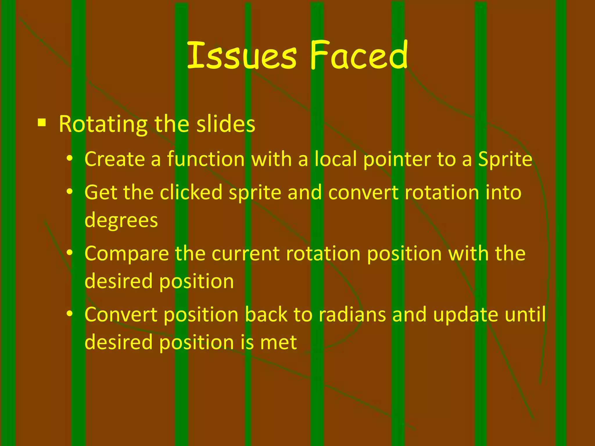 Evolution Explosion - Final Year Project Presentation