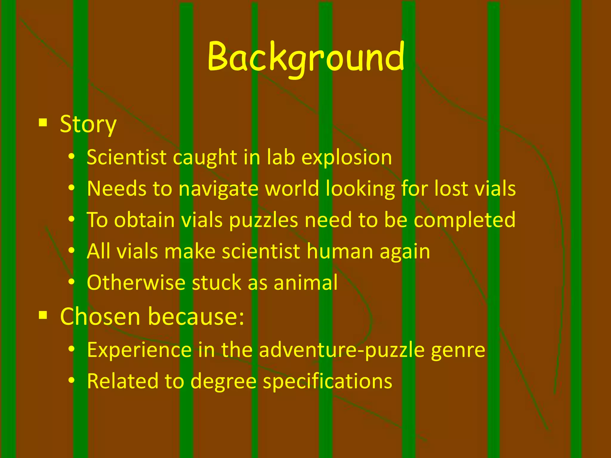 Evolution Explosion - Final Year Project Presentation