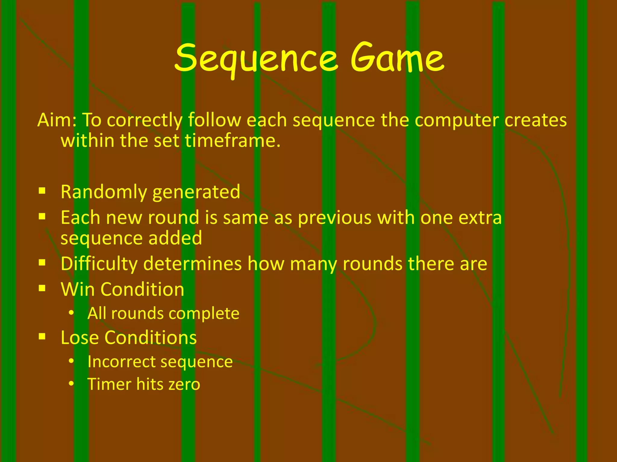 Evolution Explosion - Final Year Project Presentation