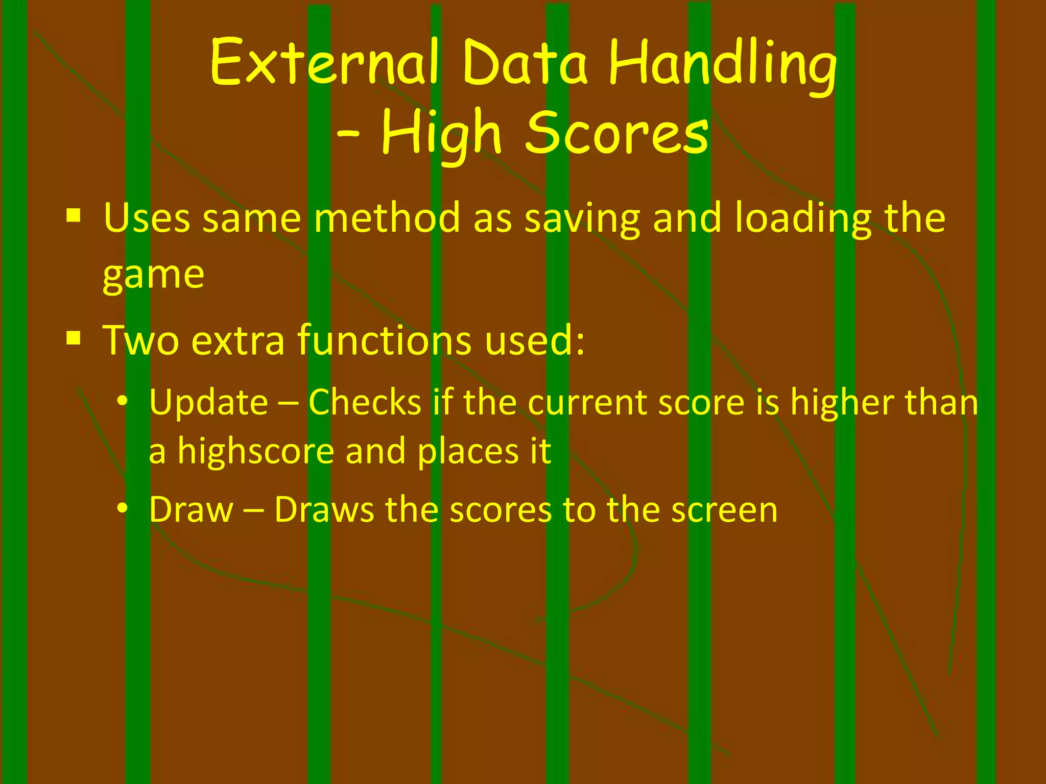 Evolution Explosion - Final Year Project Presentation