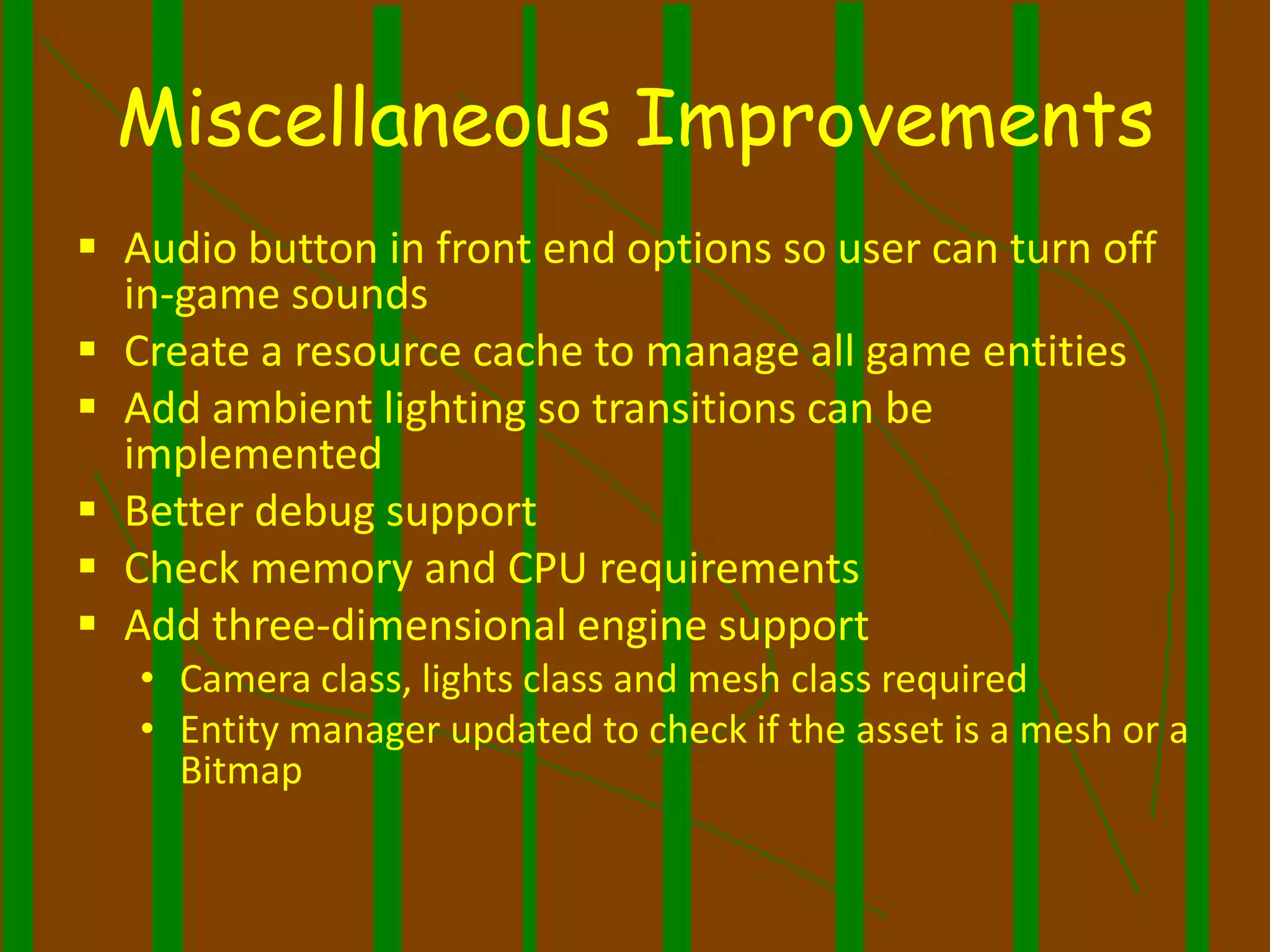 Evolution Explosion - Final Year Project Presentation