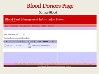 Blood Donors Page
Donate Blood
 
