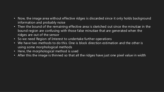Minutiae-based Fingerprint Matching