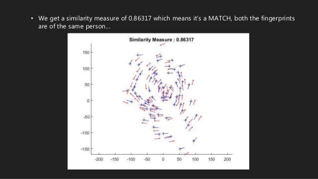 Minutiae-based Fingerprint Matching