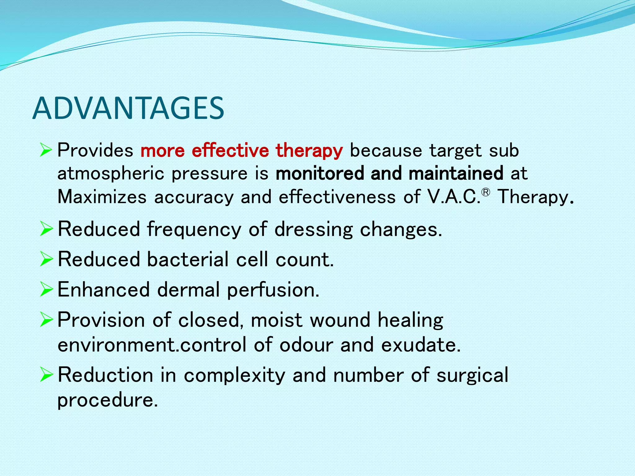 VACUUM ASSISTED WOUND THERAPY | PPTX