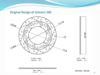 THERMAL & STRUCTURAL ANALYSIS ON DISC BRAKE ROTOR WITH DRAFTING USING ...