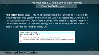 Library Management System ppt | PPTX | Programming Languages | Computing