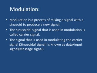 Frequency modulation Project presentation | PPTX