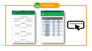 26
Features
Academic Results
 