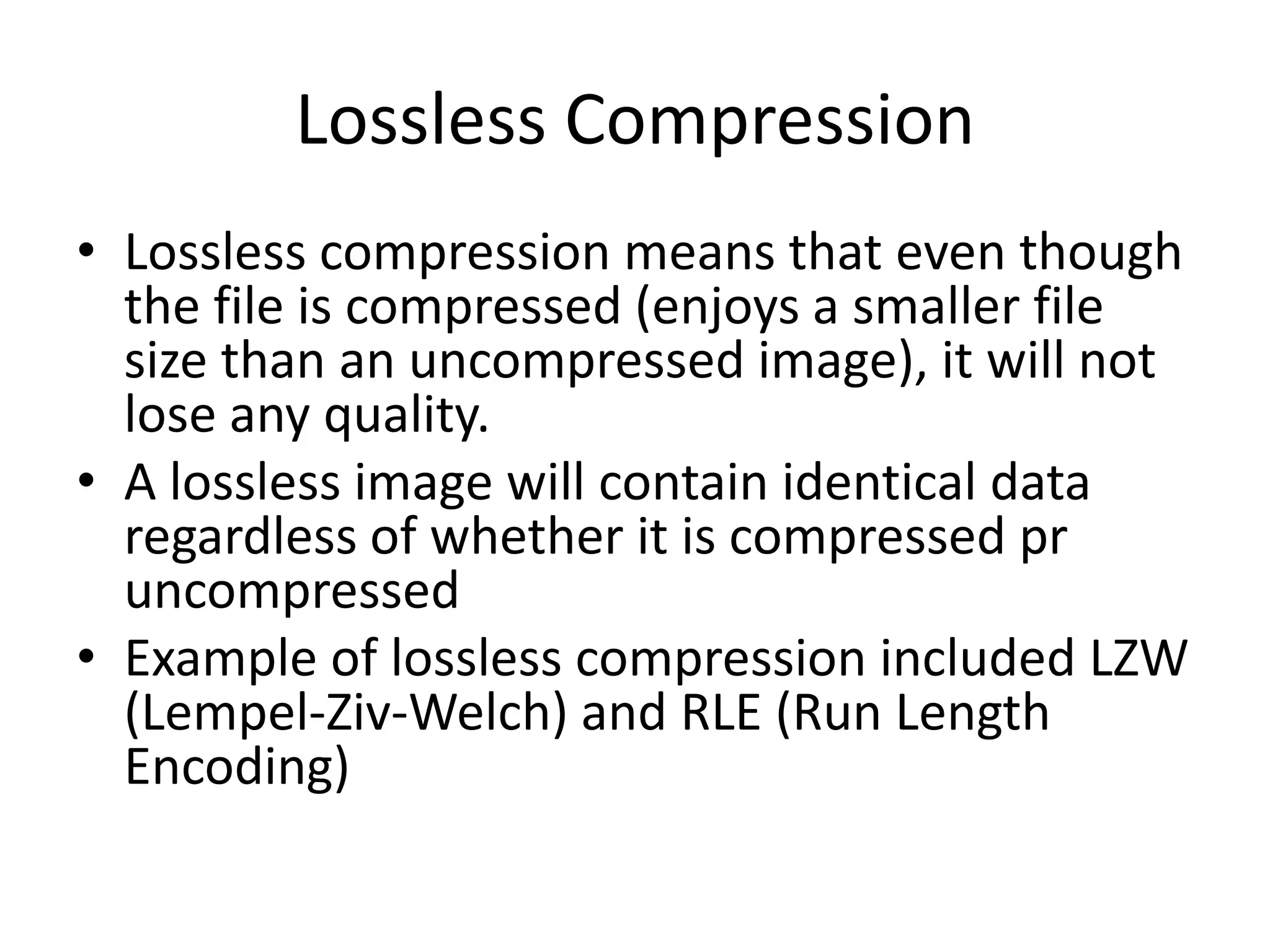 Pretty good compression.