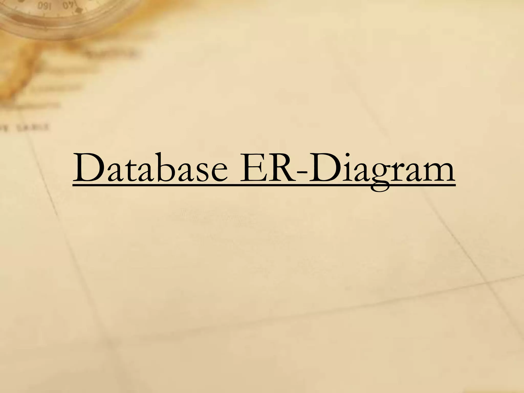 Database ER-Diagram
 